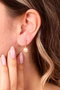 Heliophilia Silver Pendientes de Metal Dorados CKP9963